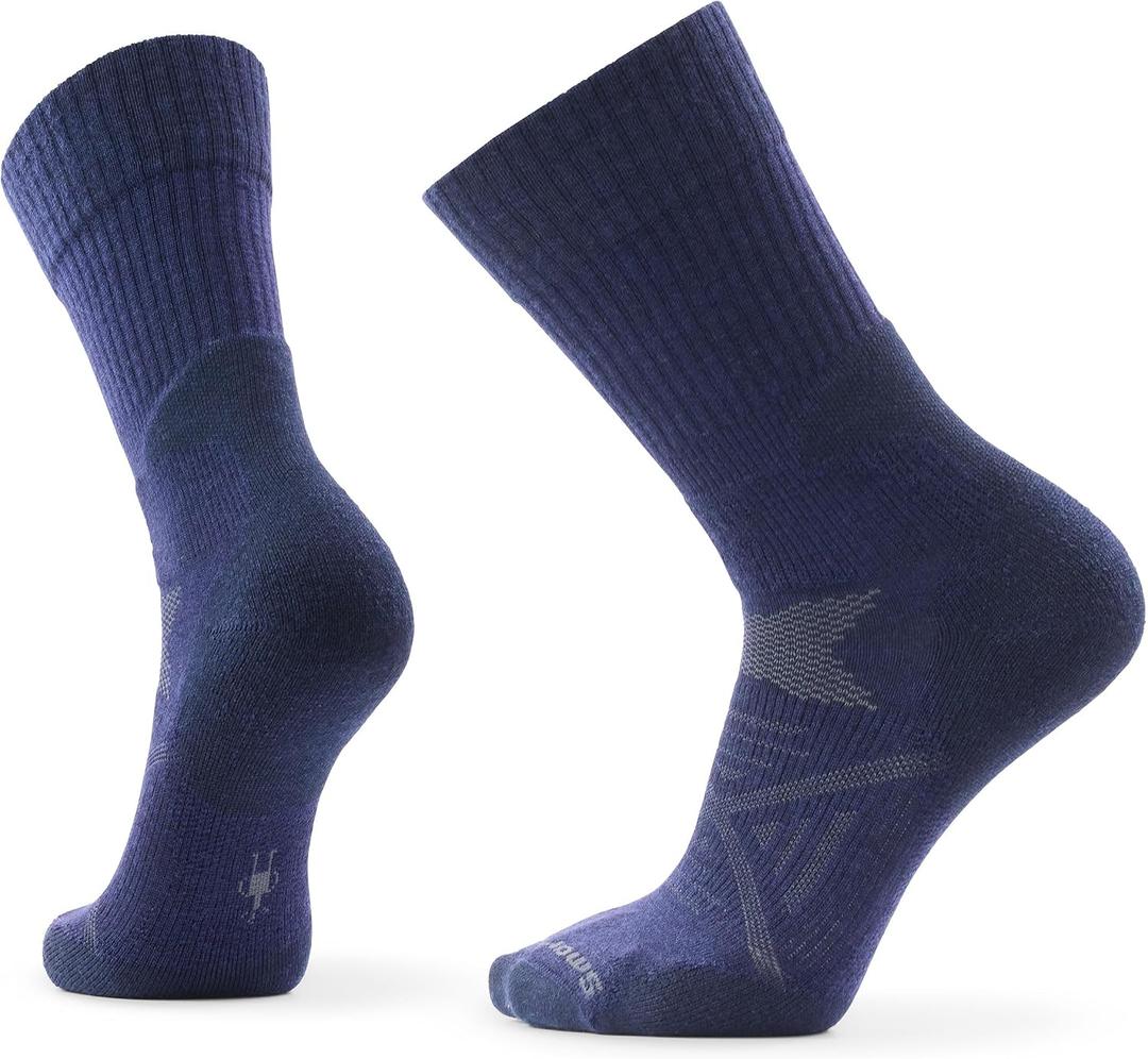 Smartwool Unisex Work Light Cushion Tall Crew Socks (Blue, M)