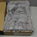 Cloud-Cuddle Cat Window Perch with 4-Sided Bolster, Zipper Design Cushion Window Seat for Window Sill, Sturdy Metal Frame & Easy Assembly Pet Hammock Bed for Indoor Cats (Gray, Large)