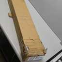 Outdoor Stair Handrails, 5 Steps Black Wrought Iron Railing Kits for Concrete or Wooden Porch Steps