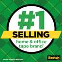 Scotch Magic Tape with Scotch Desktop Dispenser, 6 Rolls of 3/4" x 1000" Each Plus 1 Desktop Tape Dispenser, Great for Repair, Wrapping and Office Applications