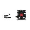 RC Motor Cooling Fan 25mm High Speed Heatsink 28000RPM ESC Fans 6V-8.5V for 1/10 1/8 1/12 Truck Off Road Crawler Car 540 550 Brushless OR Brushed Motors (25mm)