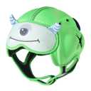Baby Safety Helmet for Crawling & Walking - Ultra Lightweight Adjustable Infant Head Protector 10-24 Months, Breathable Anti-Collision Soft Helmet with Secure Fit Design (Monster)