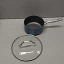 Anolon Achieve Hard Anodized Nonstick Cookware Pots and Pans Set, 9 Piece - Teal