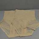 2 Pack Shapewear Tummy Control Panties - Womens Shaping Underwear Compression Briefs Low Rise Cincher Bodyshaper Girdle Panty, Size 