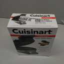 Cuisinart Waffle Maker, 1250W Round Classic Waffle Iron, 5-Setting Adjustable Browning Control, WMR-CANAS, Brushed Stainless