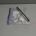 AmazerBath Squeegee for Shower Glass Door, Shower Squeegee for Glass Doors - Acrylic Handle All-Purpose Squeegee for Shower Doors, Windows, Mirrors, Tiles and Car Glass, 10 Inches - Clear