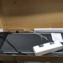 Walking Pad with Handle Bar and Incline, 3.0HP Electric Portable Small Treadmills with Incline for Home Small Spaces, 0.6-7.6MPH Compact Walking Pads Treadmill with Handles, 350LBS (Black)