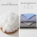 OMERAI Cooling Comforter King Size, Double-Sided Cooling Blanket for King Size Bed, Lightweight, Breathable, Soft Summer Comforter for Hot Sleepers, Q-Max 0.45, Blue, 90"x 108"