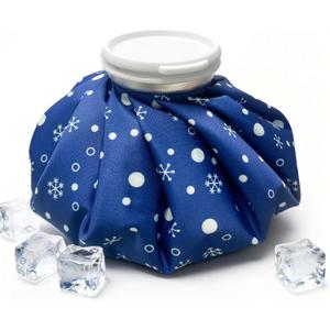 Reusable Ice Pack for Injuries & Pain Relief, 9 Inch Snowflake Design Hot & Cold Therapy Pack, Leak-Proof Ice Bag for Muscle, Joint Pain & Swelling, First Aid, Sports & Home Use