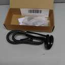 Lamicall Gooseneck Phone Holder Bed - [Nylon Braided] Flexible Arm, 38inch Overall Length, 360 Adjustable Clamp Clip, Overhead Cell Phone Mount Stand for Bed, Desk, 4-7” Cellphone
(Black)