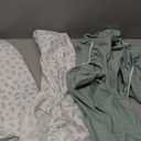 Baby Bassinet Sheets 4 Pack Fit for Jimglo 3 in 1, Airclub, Mika Micky Bedside Sleeper, LovliTod Baby, Newton, Ezebaby, Besrey and Bellababy Bassinet, Ultra Soft & Skin-Friendly, Green