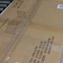 Dog Gate for Stairs,Foldable Dog Gate for Indoor Doorways House,Freestanding Pet Gates for Dogs,Doogie Puppy Fence Gate (3 Panel - 55 inches Wide, Black Walnut)