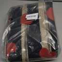 Rubber Kitchen Rugs Sets of 3 Non Slip Washable Mats Set for Home Kitchen Floor Valentine's Day Decoration (Red Heart, 20"x32"+20"x48"+20"x59")