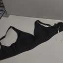Vertvie 2026 Womens Wireless Jelly Bras Push Up Cup-Engineered Support Deep V Lift Bra Seamless No Underwire T-Shirt Bralette (Black, 36B)