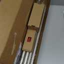 TONIAL Curtain Rods 32 to 58 Inch(2.6-4.8ft), Telescoping Splicing 3/4 Single Rods for Windows 20 to 53 Inch(1.7-4.4ft) Decorative Drapery Rod with Acrylic Diamond Finial, Nickel