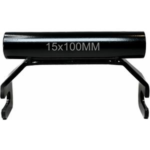 Fork Thru Axle Adapter for Bike Rack Convert QR Fork Mount to Thru Axle Bicycle Mount 15x110mm 12x100mm 15x100mm 20x110mm (15x100mm)