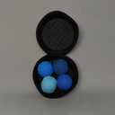 luckdoor Silicone Magnetic Balls Fidget Toys for Adults & Teens,4PCS Stress Relief Sensory Toys for Autism ADHD Anxiety,Fun Textures Gadgets,Office Desk Toy,Stocking Stuffers for Men Women Teen Gifts (Ocean Blue)