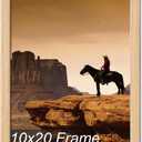 A PLUS MAX 10x20 Picture Frame Natural Light Weight Wall Mount