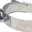 ISPINNER 1 Pack 4.5 Inch Stainless Steel T-Bolt Hose Clamps, Clamp Range 121-129mm for 4.5" Hose ID,