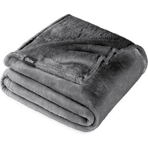 Bare Home Fleece Blanket - Twin/Twin Extra Long - Ultra-Soft Lightweight for Bed, Sofa, and Couch - Luxury Microplush - Cozy Warm Blanket (Twin/Twin XL, Grey) Bare Home Fleece Blanket - Twin/Twin Extra Long - Ultra-Soft Lightweight for Bed, Sofa, and Couch - Luxury Microplush - Cozy Warm Blanket (Twin/Twin XL, Grey)