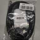 Black Kitchen Faucet Hose Replacement M15*1MM X G1/2, 59-inch Nylon Hose with Quick Connect