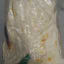 SeaRoomy Burritos Tortilla Throw Blanket, Tortilla Wrap Blanket, Novelty Tortillas Round Giant Round Soft Blankets for Adults and Kids (Yellow, 60 Inches)