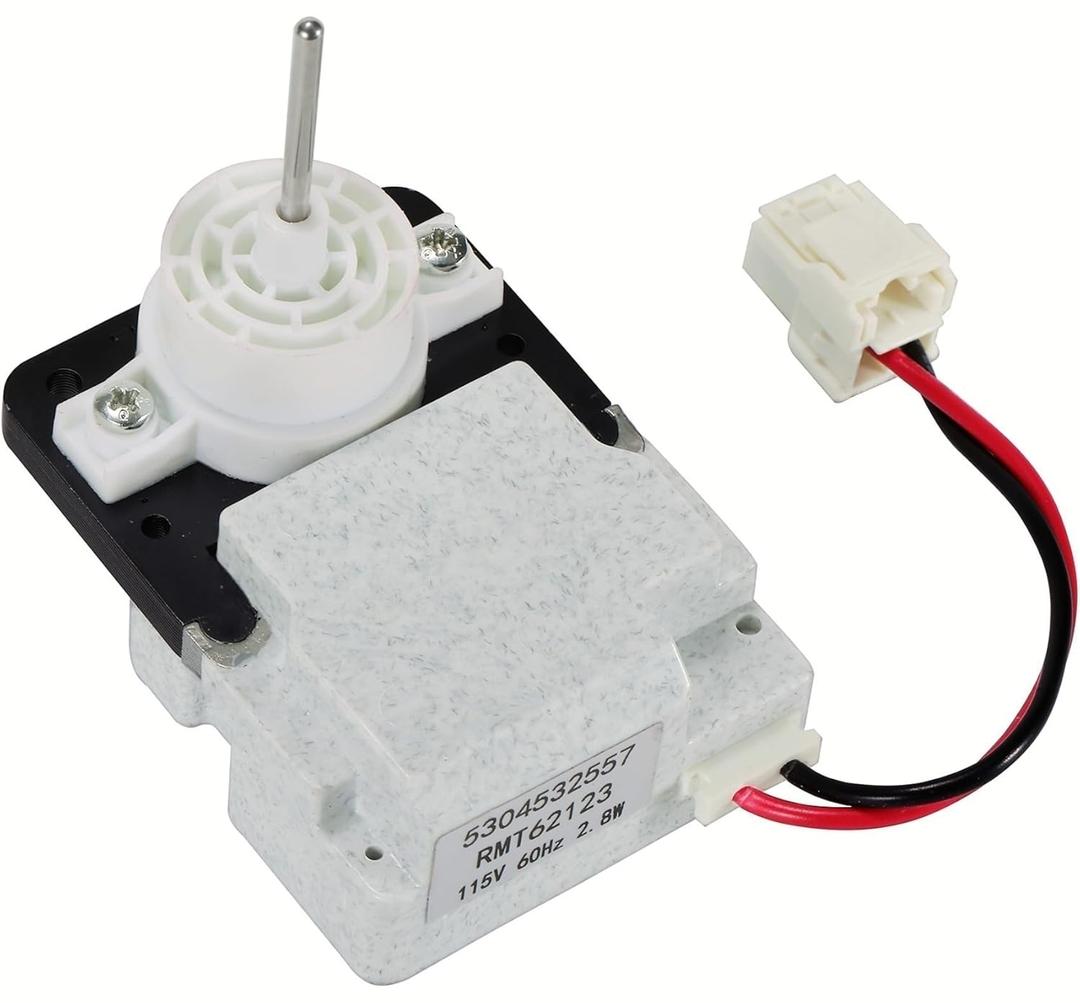 5304532557 Refrigerator Evaporator Fan Motor for Electrolux Frigidaire Fridge FRSS2323AB0 FRSS2323AB1 FRSS2323AB3 Replaces 242077707 AP7194947 21584846 PS16745551 A18234402 FDQJ18EL2F