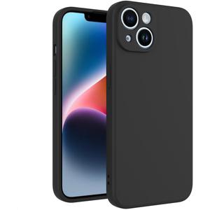 for iPhone 13 mini Case Black, Scratch Resistant with Soft Touch, Slim Thin Phone Cover for iPhone 13 mini 5.4 inch