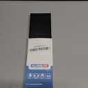 5-Piece 3/8 Masonry Drill Bits for Concrete Tiles Stone, 3/8 Inch Carbide Drill Bit Set for Glass Ceramic Brick Soft Metal Plastic and Wood, Hex Shank Drill Bit Set Diameter 10mm, Black