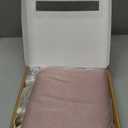 Ling's moment Dusty Rose Wedding Table Cloths in Velvet-Like Fabric, 9ft x 11ft, Fits 4ft/6ft Rectangular/Round Sweetheart&Head Table for Wedding Reception, Bridal Shower, Birthday Decoration