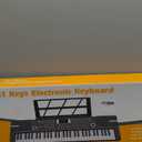 61 keys keyboard piano, Electronic Digital Piano with Built-In Speaker Microphone, Sheet Stand and Power Supply, Portable piano Keyboard Gift Teaching for Beginners