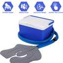 Cold Therapy System Ice Machine System for Knee After Surgery, Knee Ice Machine Cryotherapy Unit with Quiet Pump & Universal Cold Pad for Knee, Shoulder, Hip and Back