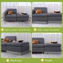 MABOZOO Triangular Toy Blocker for Under Furniture, Under Couch Blocker, Under Sofa Toy Blockers for Pets, Bed Blockers for Under Bed, Stop Things from Sofa, Bed, Other Furniture(3 Pack)