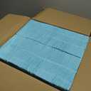 TIDI 1053 Avalon Dental Bib, Blue, 3 Layers, 13 W x 18 L (Pack of 500) Disposable Dental Bibs Embossed 2-Ply Tissue Poly Back to Help Prevent Leak-Through Nail Towels Tattoo Bibs