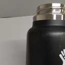 Hydro Flask Water Bottle - Insulated Stainless Steel - Wide Mouth Flex Lid, Non Spill, Leakproof and Refillable in 32 Oz Black