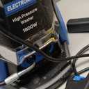 Pressure Washer Power Washers with Touch Screen, 5000PSIIMAX, High Pressure Cleaning Machine with 4 Quick Connect Nozzles and Foam Cannon for Cars Driveways Patios Fences, Blue