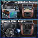 9.7inch Car Radio for Chevy Chevrolet Silverado GMC Sierra 2007 2008 2009 2010 2011 2012 2013 with Wireless Carplay Android Auto IPS Bluetooth Touchscreen Stereo GPS WiFi [2+32G]