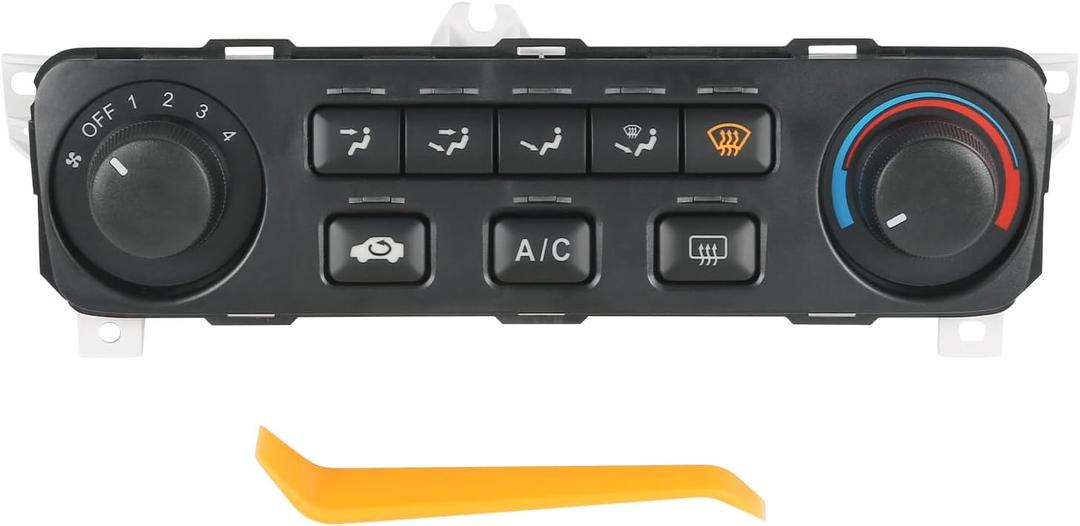 DICMIC A/C Heater Climate Control Module Compatible with 2001-2002 Honda Accord Replace# 79600-S84-A21ZA