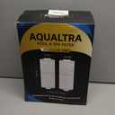 AQUALTRA Spa Filter Compatible with 5CH-352, PPM35SC-F2M, Marquis Spa 20042, 20092, FC-0196, 35 sq.ft. 5 1/4" x 12 3/16” Screw in Hot Tub Filter (2" Male MPT Thread) 2 Pack