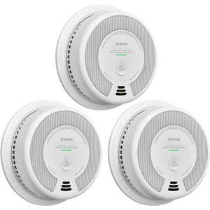 X-Sense 2-in-1 Smoke and Carbon Monoxide Detector Alarm (Not Hardwired), 10-Year Battery-Operated Dual Sensor Fire & CO Alarm, SC06, 3-Pack