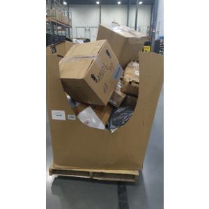 Pallet of salvage items