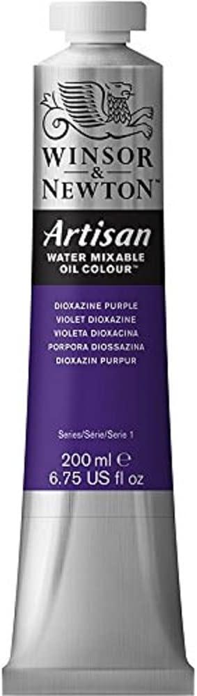 Winsor & Newton Artisan Water Mixable Oil Colour, 6.75-oz (200ml), Dioxazine Purple