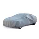 Season Guard Car Cover Dirtproof, Water-Resistant, Breathable, Snow Dustproof, Indoor and Limited Outdoor Car Covers Fits Sedans up to 200", Gray