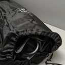 FAIR WIND Oversized Fully Padded Camping Chair Folding Loveseat Camping Couch Double Duo Chair Heavy Duty Quad Fold Arm Chair with Cup Hold - Supports 650 LBS Black