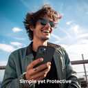 ORNARTO Compatible with iPhone 15 Case 6.1, Slim Liquid Silicone 3 Layers Full Covered Soft Gel Rubber Phone Case, Anti-Scratch Shockproof Protective Cover 6.1 Inch, Black | Slim, Liquid Silicone, 3 Layers, Full Covered, Soft Gel Rubber, Anti-Scratch