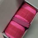 Tactical Dog Harness Medium Sized, Heavy Duty No Pull Dog Harness with Handle, Easy On and Off Service Dog Vest with Molle System, Reflective Pet Vest for Walking Hiking Training (M(Neck:17-23",Chest:22-32"),35-50 lbs, Pink)