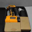 Cordless Leaf Blower with 2 Batteries & Charger - 990,000 RPM Electric Handheld Blower, Lightweight, Double Run Time for Lawn, Yard, Patio, Garden Cleaning