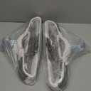 Edergoo Plastic Hangers 30 Pack, Slim Hangers Non Slip for Closet, Non-staining Space Saving Hanger, 17.1 inches Coat Hanger Heavy Duty Hanging Dry Wet Clothes, Gray