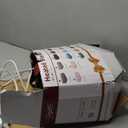 Homemate Heated Blanket Electric Throw - 50"x60" Heating Blanket Throw 1/2/4/6/8 Hours Auto-Off 10 Heat Levels Over-Heat Protection Soft Flannel Sherpa ETL Certification (05 - Black(striped))