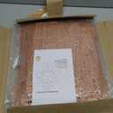 Wooden Wall Mounted Hanging Table top Temple Pooja Mandir God Stand Shelf for Storage and Idols Decoration for Home Office and Gifting (Brown- Design 3)